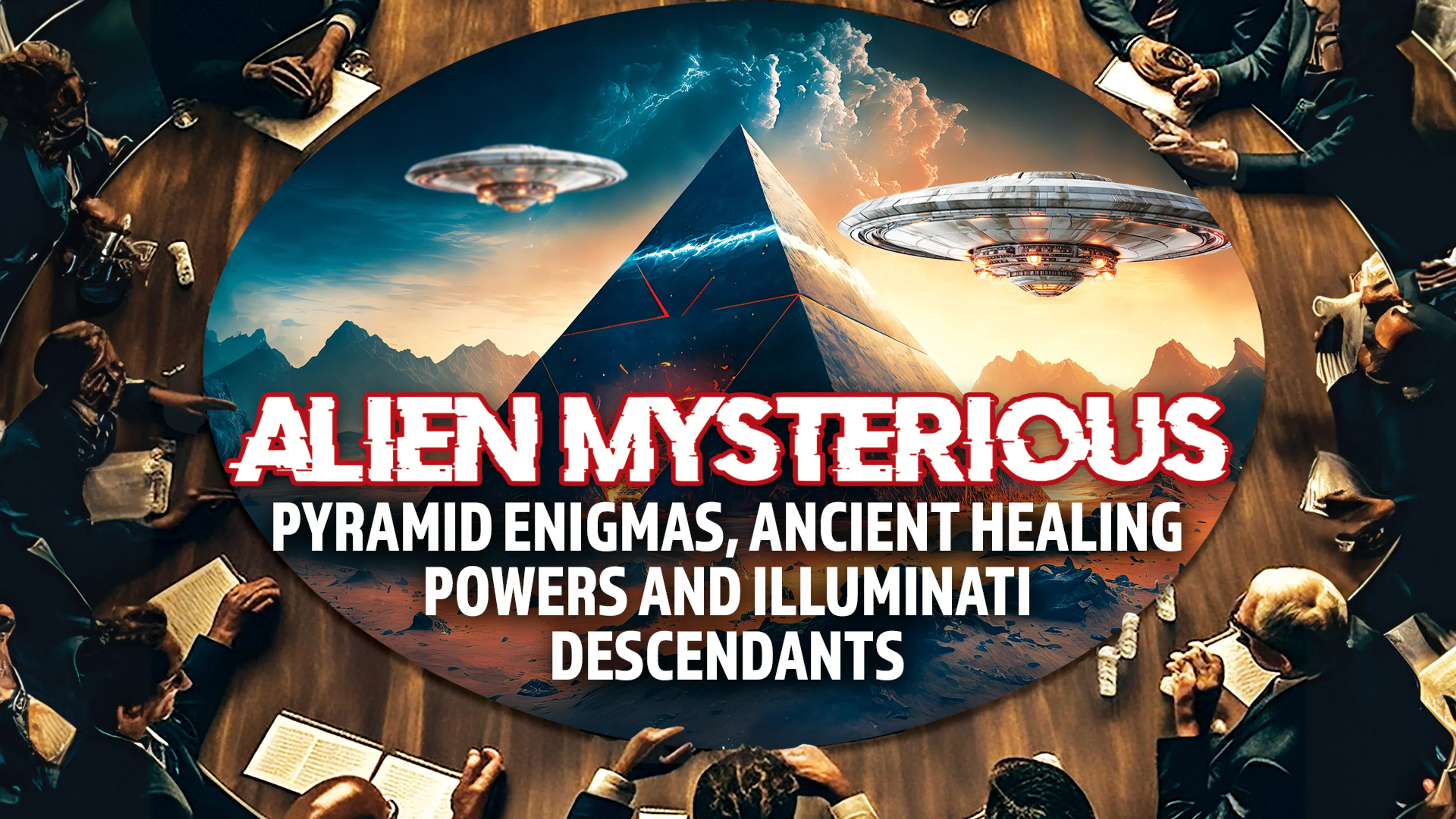 Alien Mysterious: Pyramid Enigmas, Ancient Healing Powers and Illuminati Descendants poster